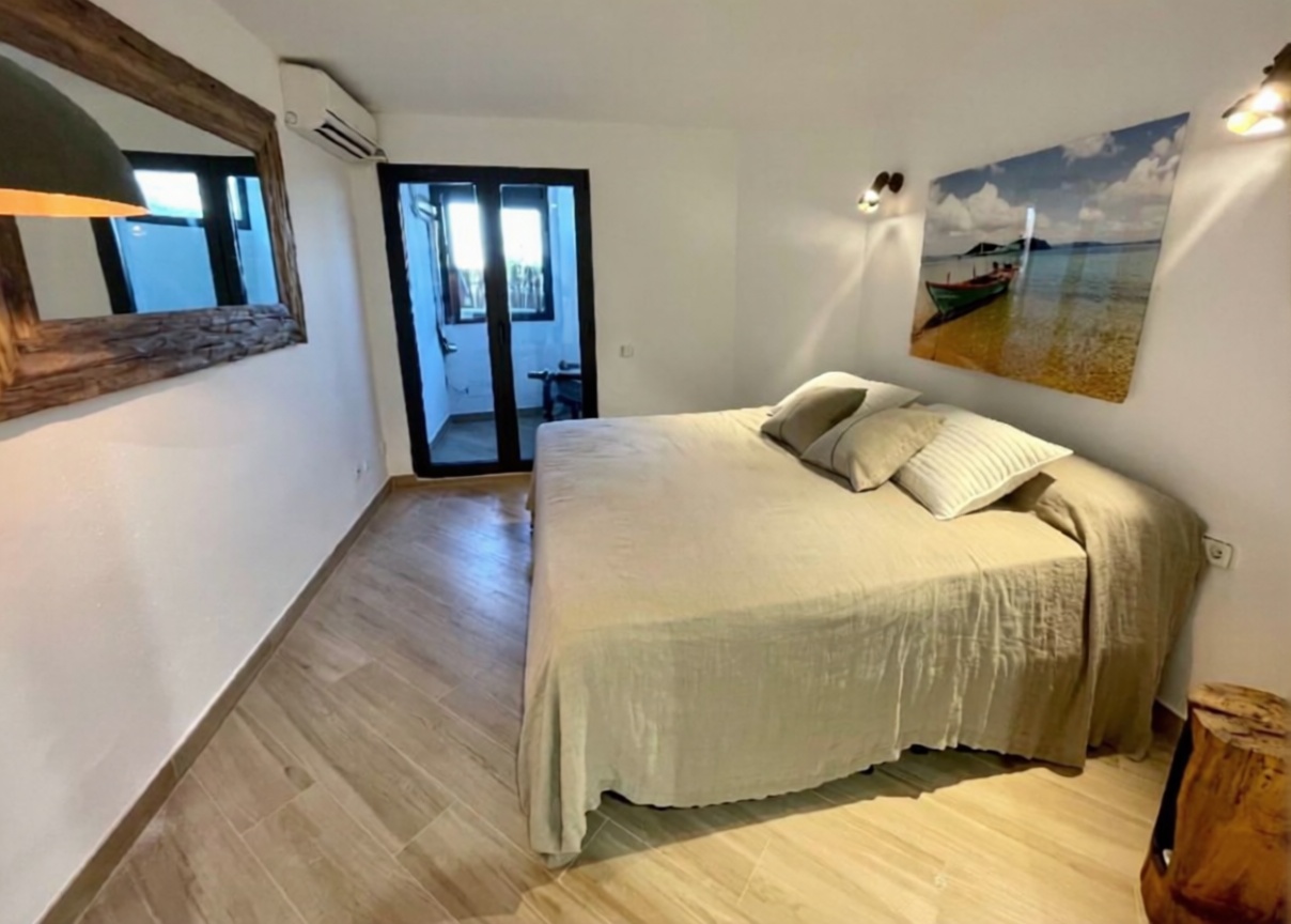 Wohnung in erste Strandlinie in Eivissa — Schlafzimmer