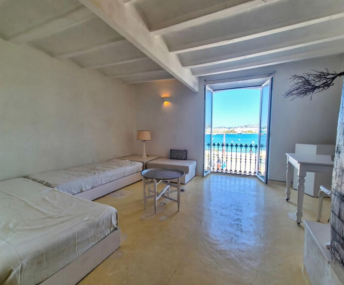 Wohnung in erste Strandlinie in Eivissa — Schlafzimmer