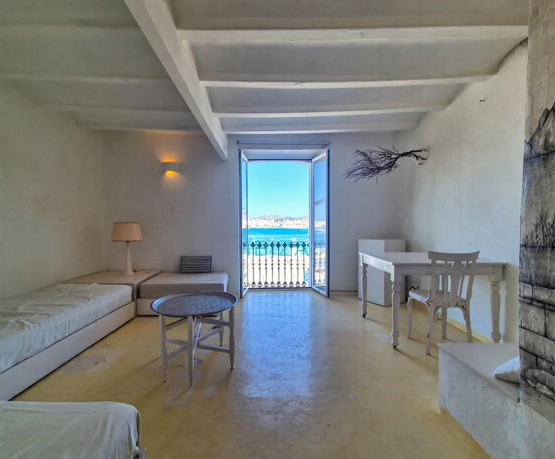 Wohnung in erste Strandlinie in Eivissa — Schlafzimmer