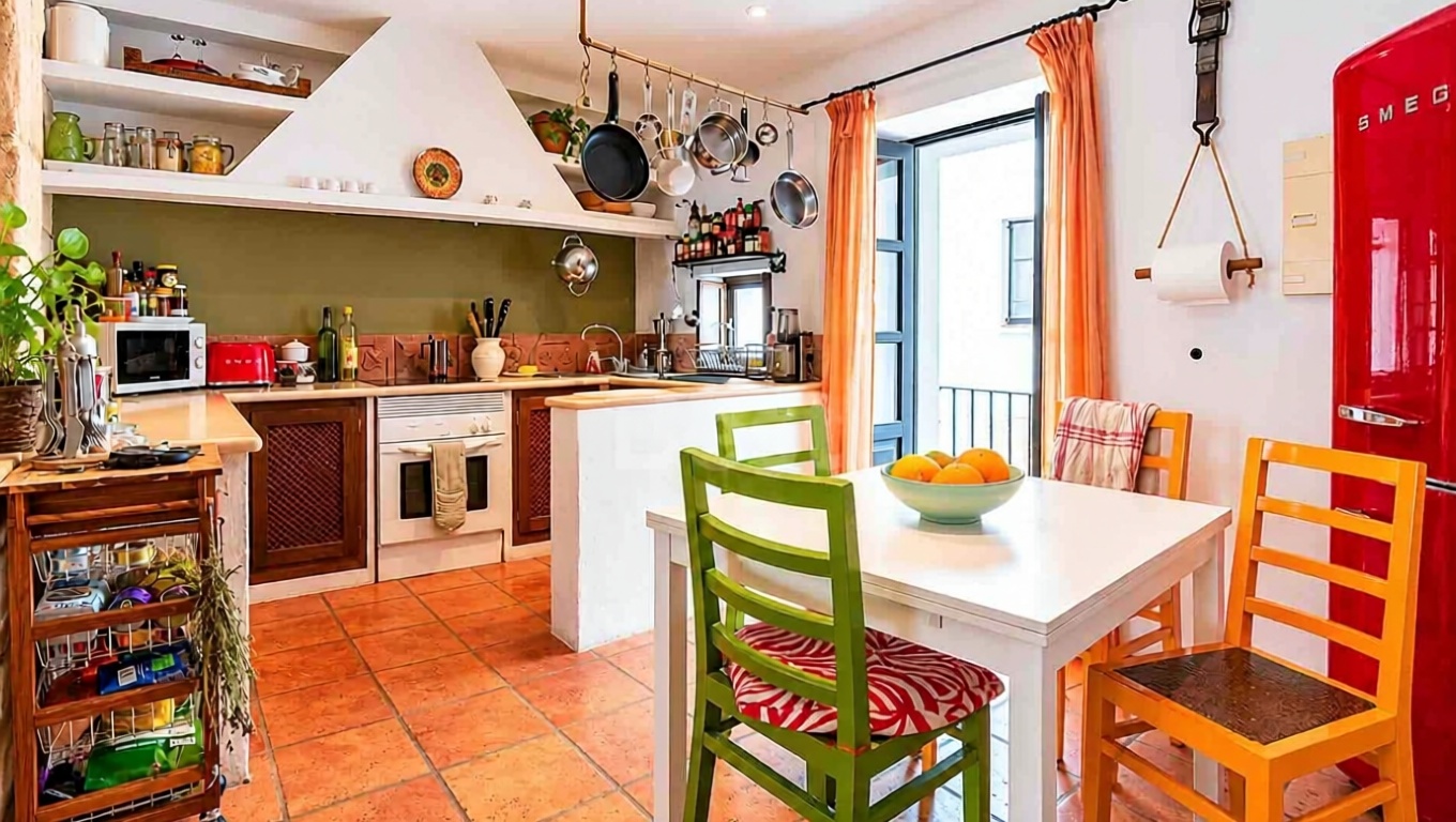 Wohnung in erste Strandlinie in Eivissa — Küche