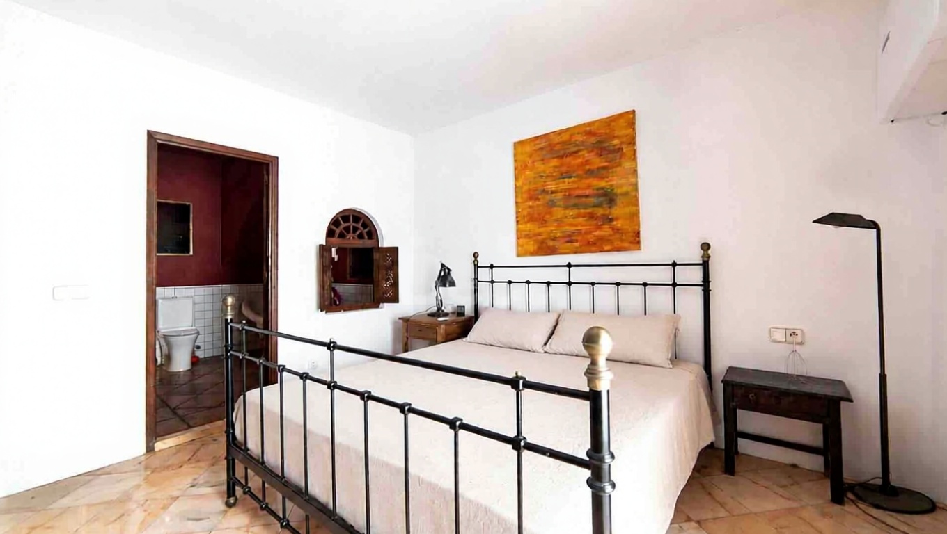Wohnung in erste Strandlinie in Eivissa — Schlafzimmer