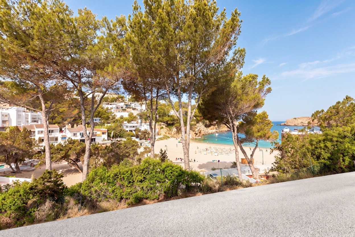 Beachfront flat in Sant Josep de sa Talaia — Sea view