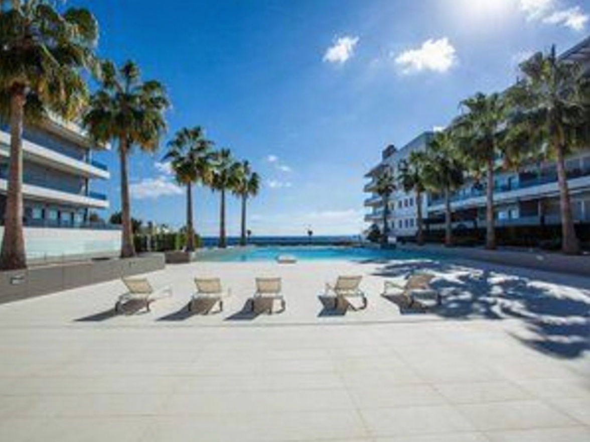 Wohnung in erste Strandlinie in Eivissa — Meerblick