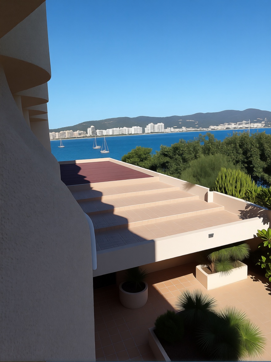 Beachfront flat in Sant Josep de sa Talaia