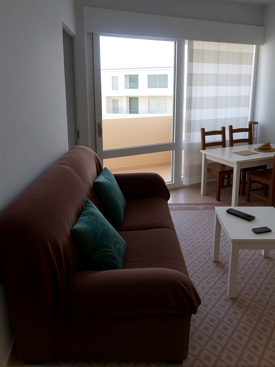 Beachfront flat in Sant Josep de sa Talaia — Living room