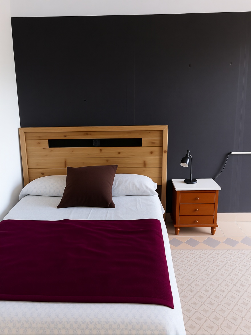 Beachfront flat in Sant Josep de sa Talaia — Bedroom