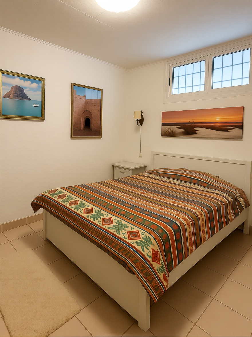 Wohnung in erste Strandlinie in Eivissa — Schlafzimmer