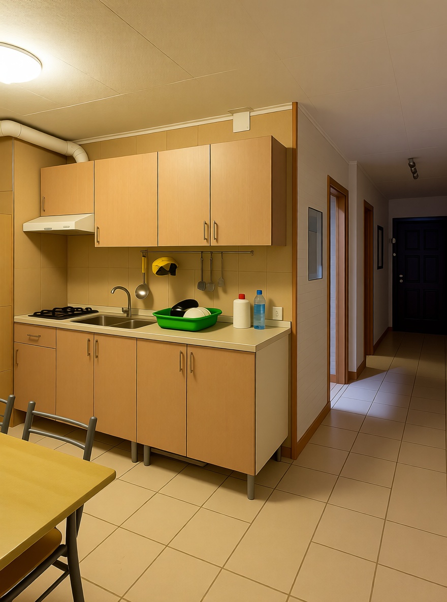 Wohnung in erste Strandlinie in Eivissa — Küche