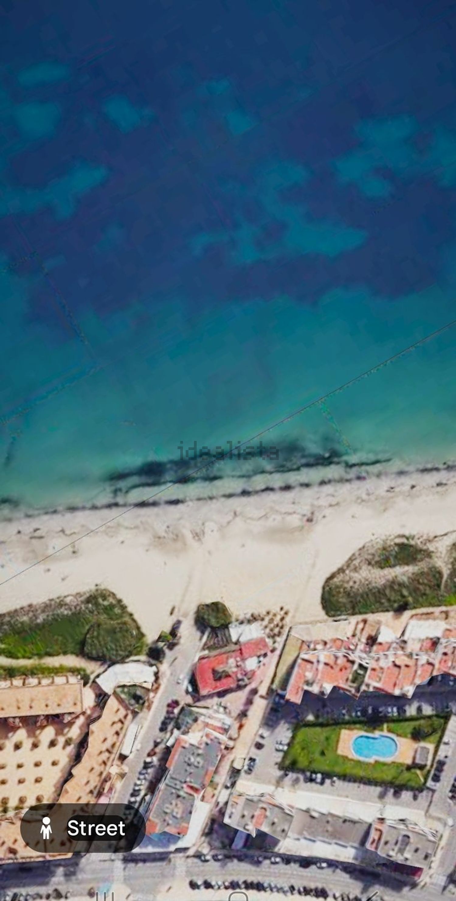 Seafront attic in Sant Josep de sa Talaia — Aerial