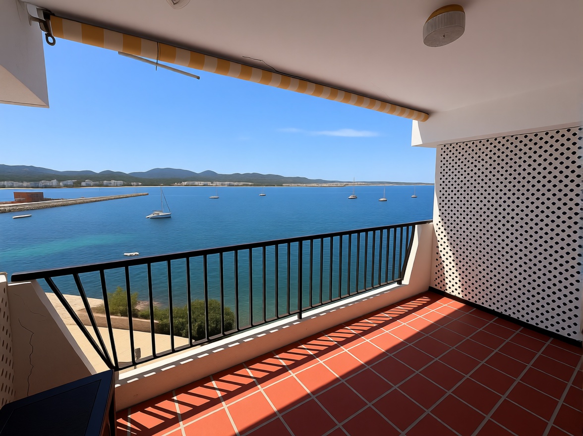 Beachfront flat in Sant Antoni de Portmany