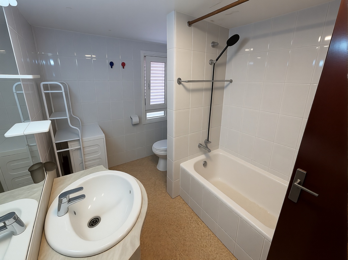 Beachfront flat in Sant Antoni de Portmany — Bathroom