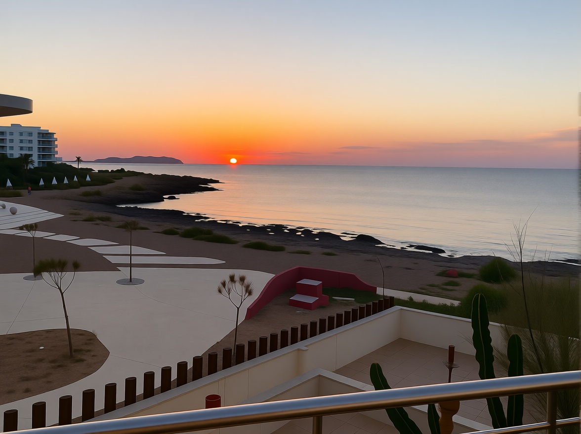 Beachfront flat in Sant Josep de sa Talaia — Sea view