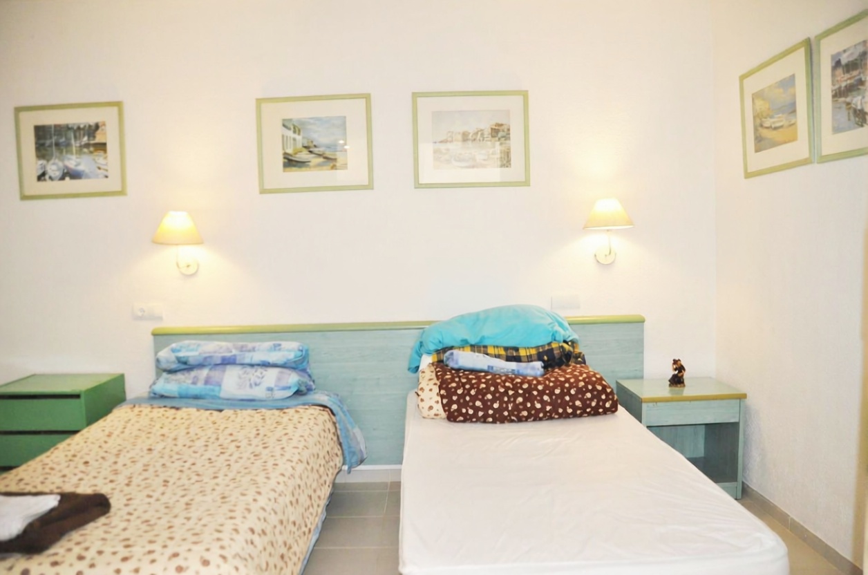 Wohnung in erste Strandlinie in Eivissa — Schlafzimmer