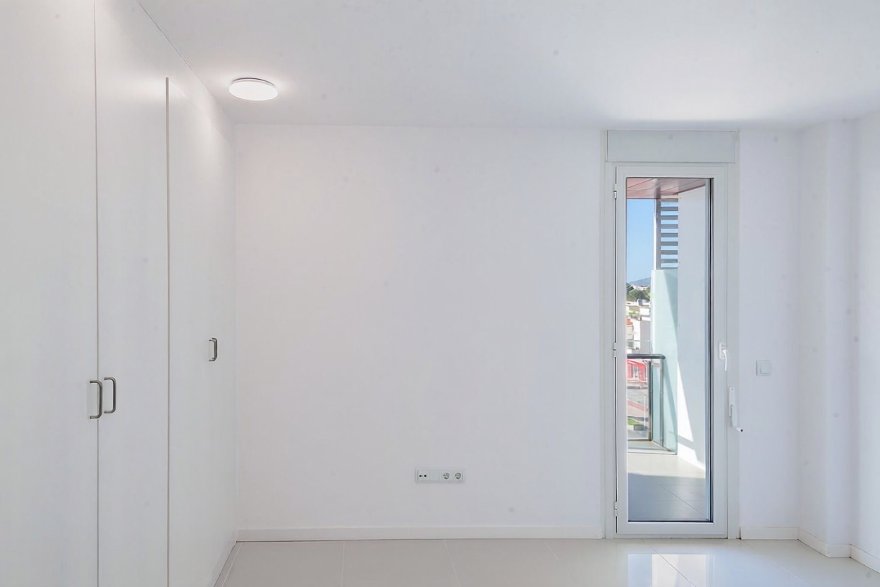 Duplex in erste Strandlinie in Eivissa — Schlafzimmer