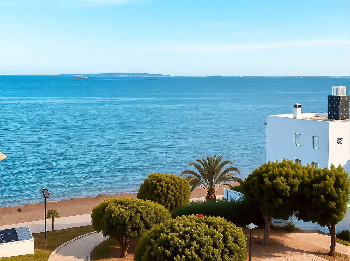 Пентхаус первая линия моря в Eivissa — Морской вид