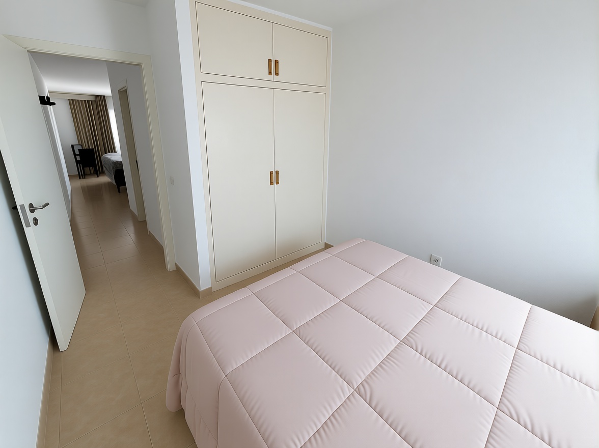 Beachfront flat in Sant Antoni de Portmany — Bedroom