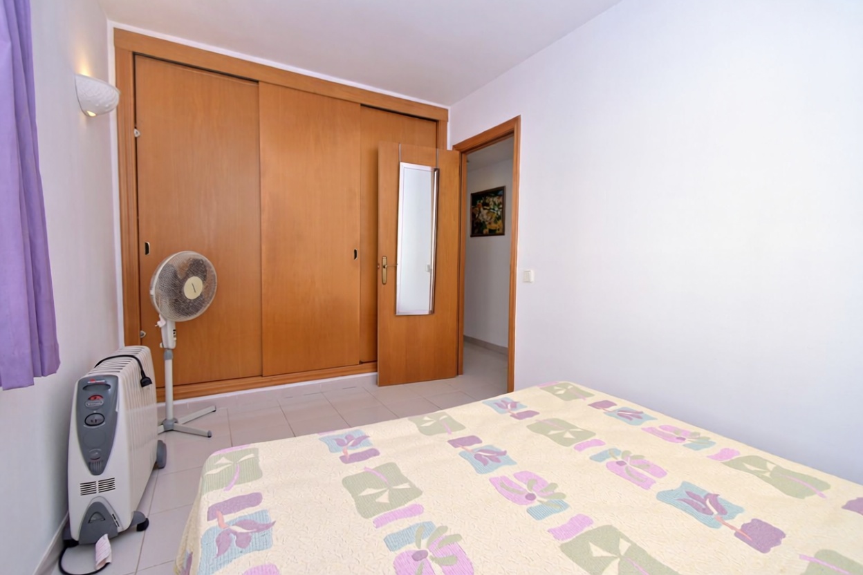 Wohnung in erste Strandlinie in Santa Eulalia del Río — Schlafzimmer
