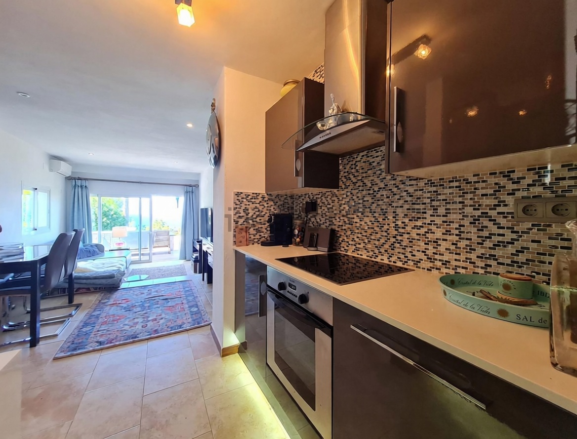 Chalet mit direkter Strandzugang in Ibiza — Küche