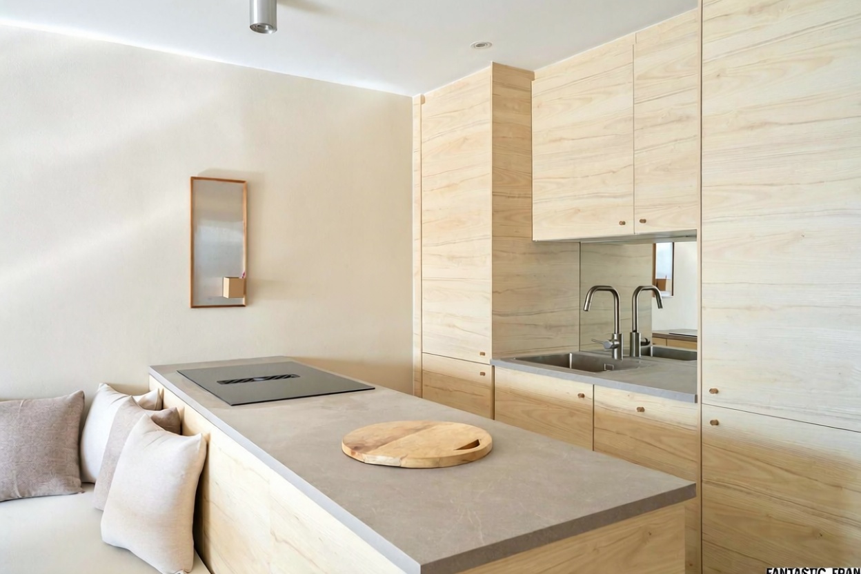 Beachfront flat in Sant Antoni de Portmany — Kitchen