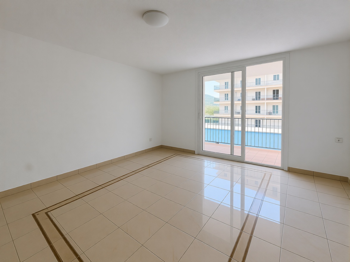 Beachfront flat in Santa Eulalia del Río — Living room