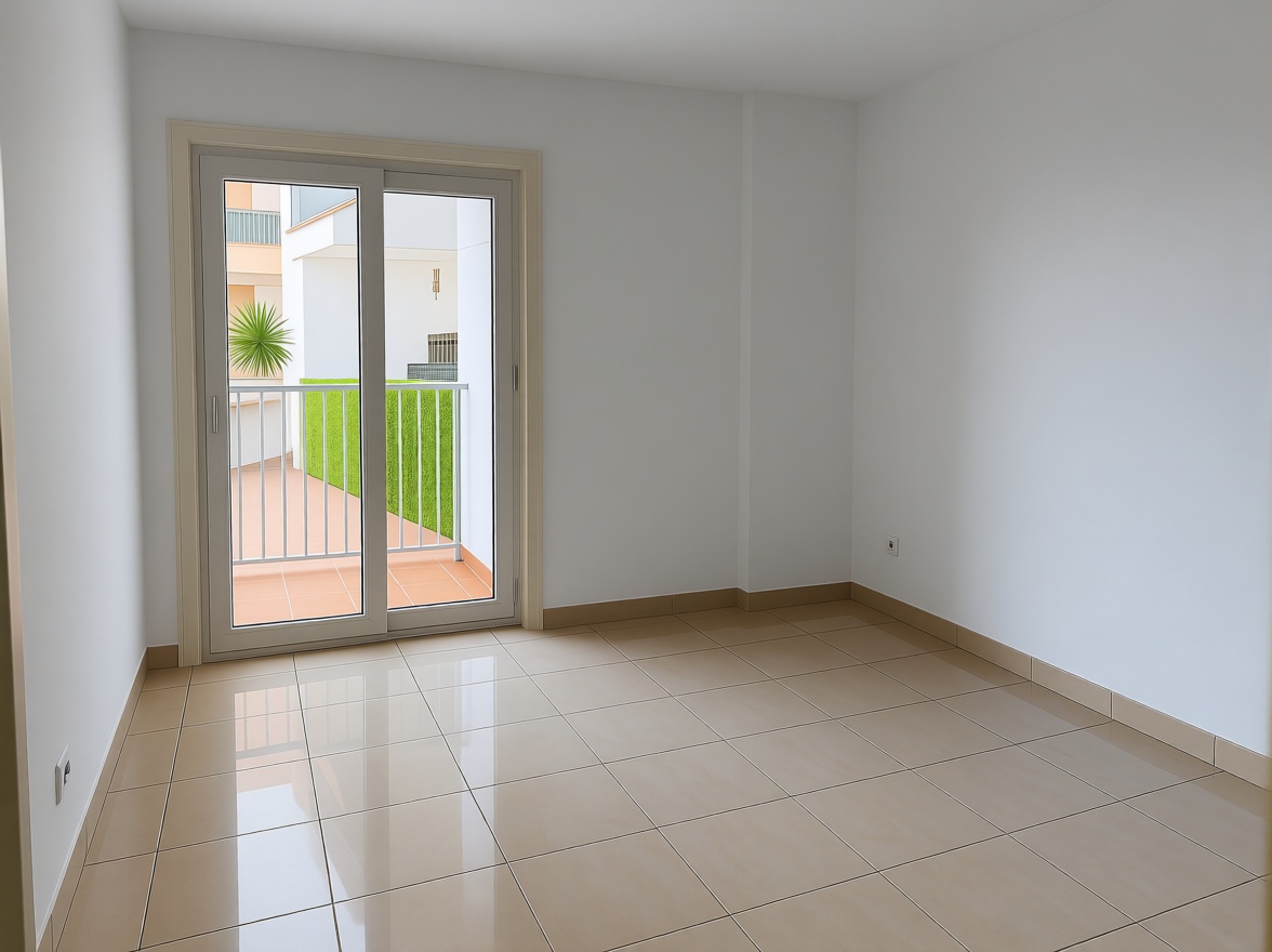 Beachfront flat in Santa Eulalia del Río — Bedroom