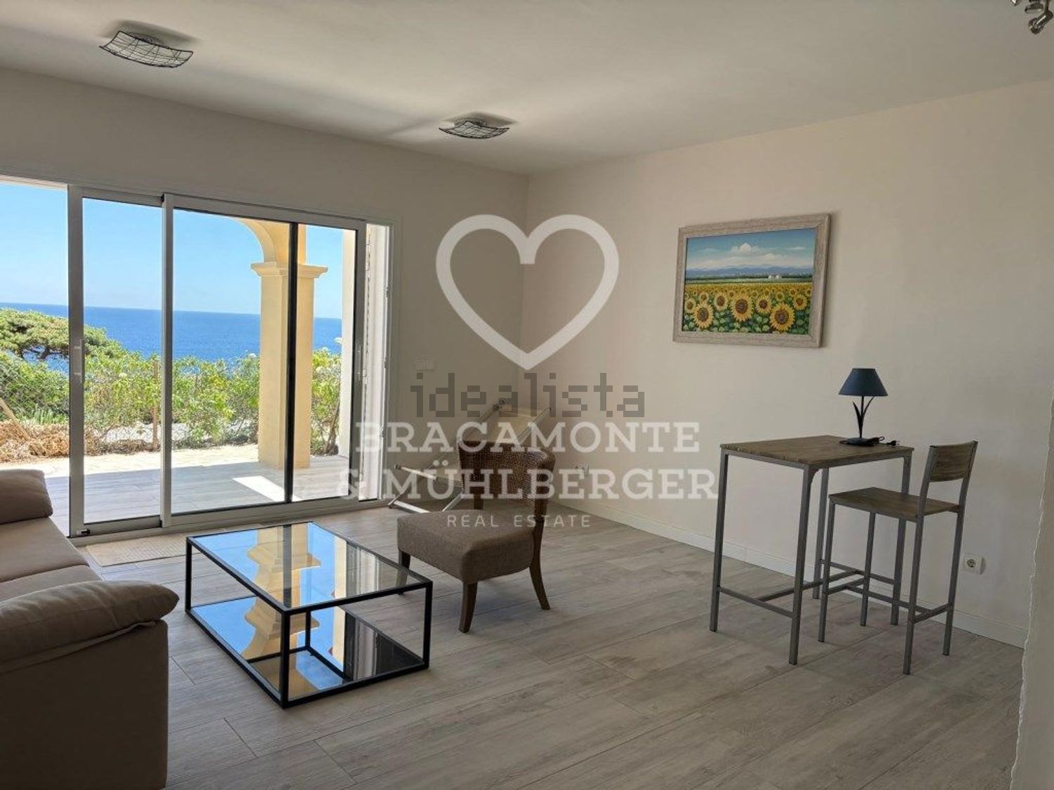 Wohnung in erste Strandlinie in Santa Eulalia del Río — Wohnzimmer