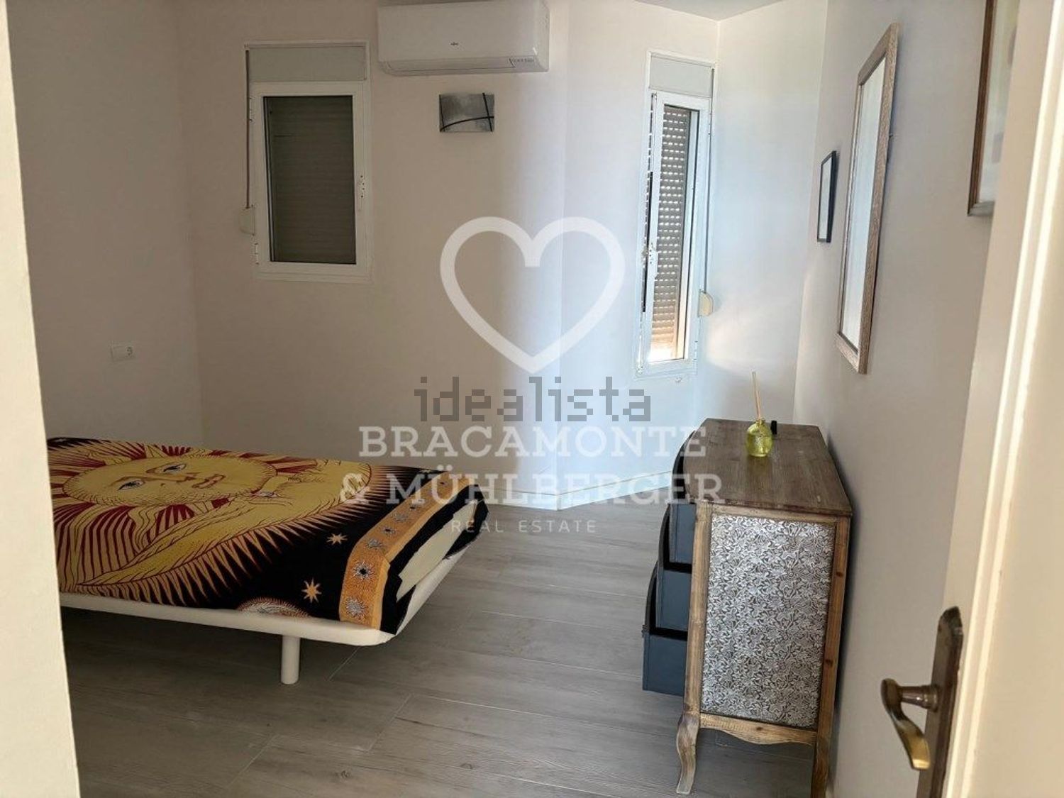 Wohnung in erste Strandlinie in Santa Eulalia del Río — Schlafzimmer