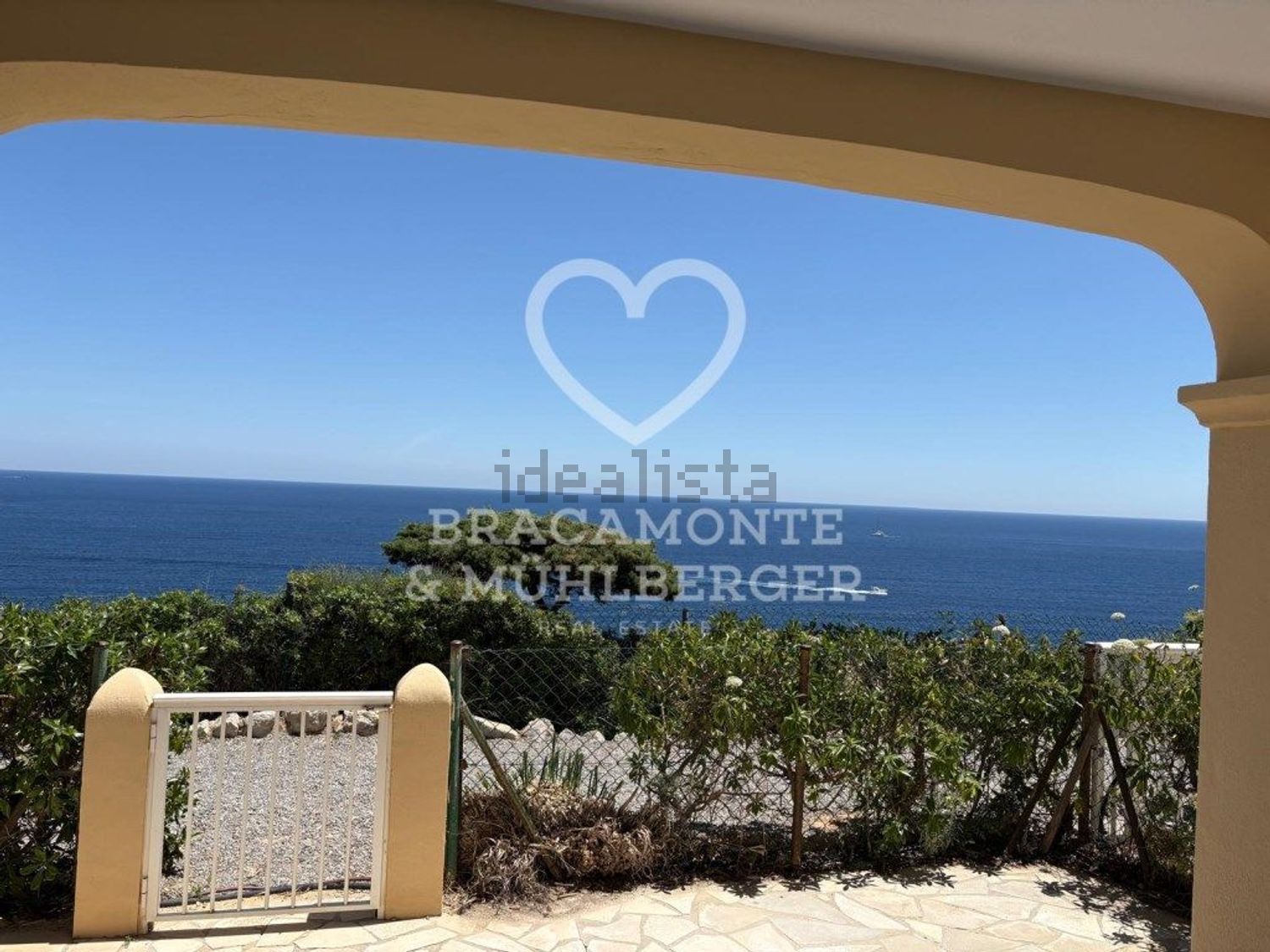 Wohnung in erste Strandlinie in Santa Eulalia del Río — Meerterrasse