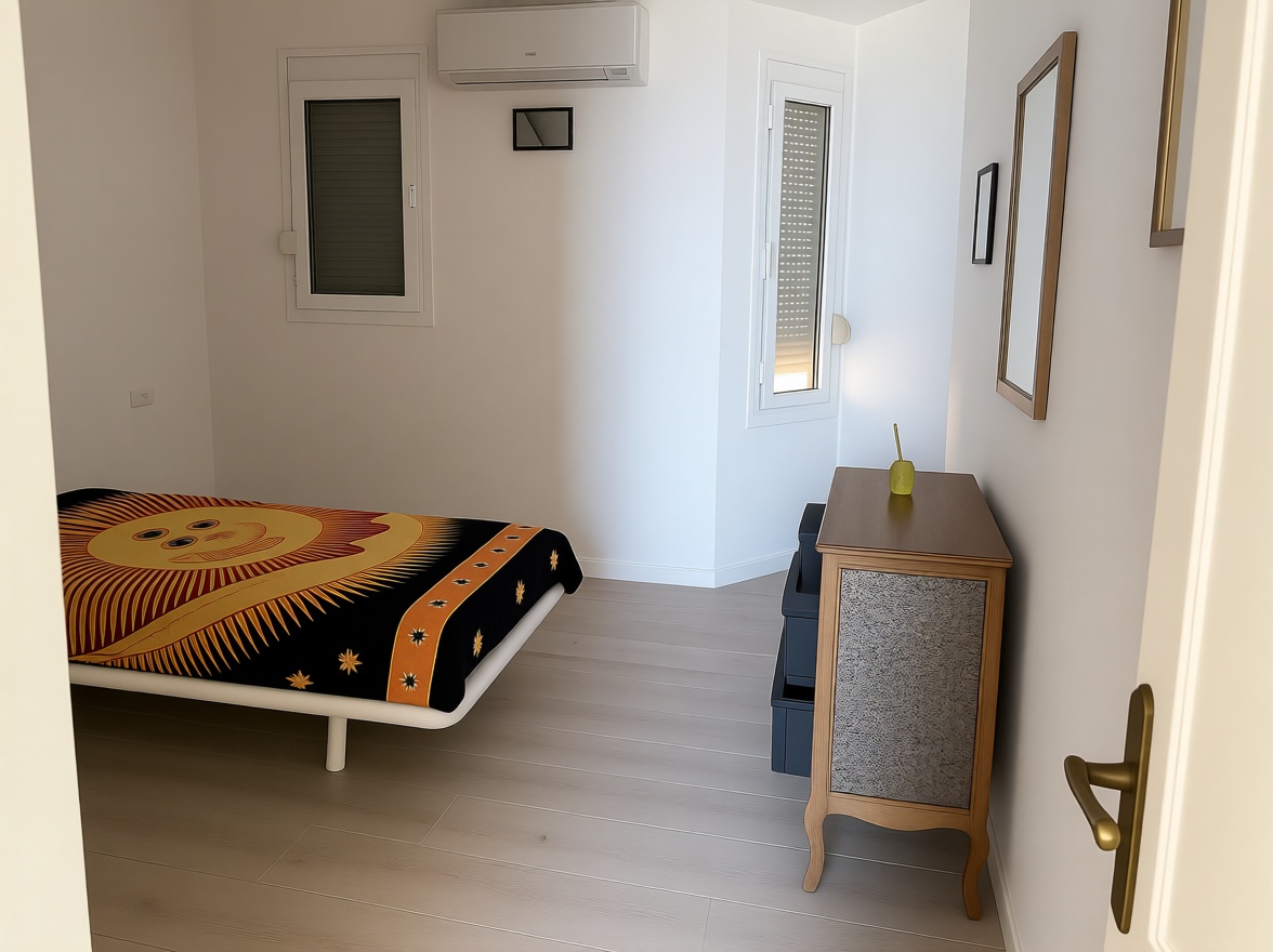 Apartamento em primeira linha de praia em Santa Eulalia del Río — Quarto