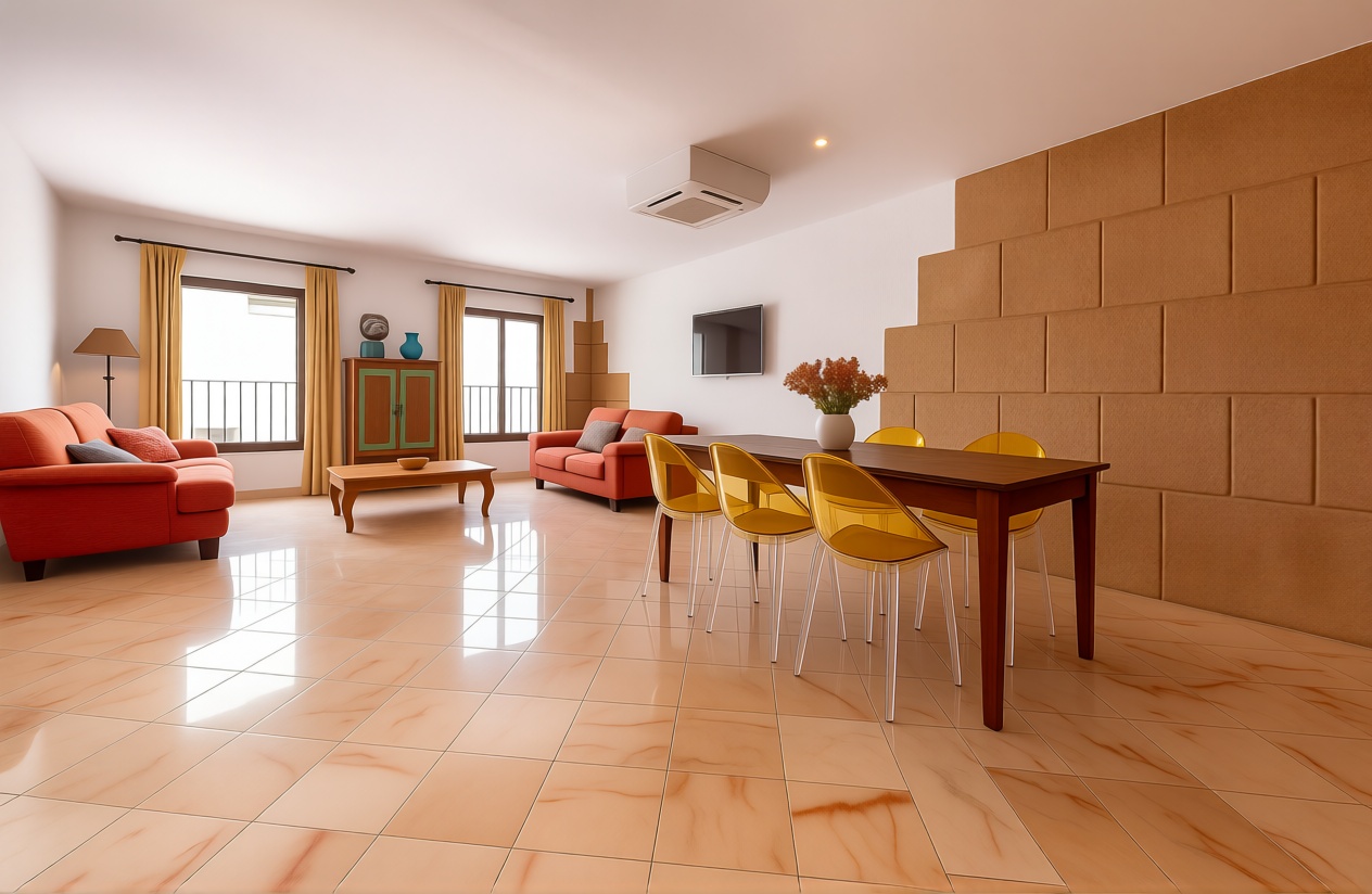 Beachfront flat in Eivissa — Living room
