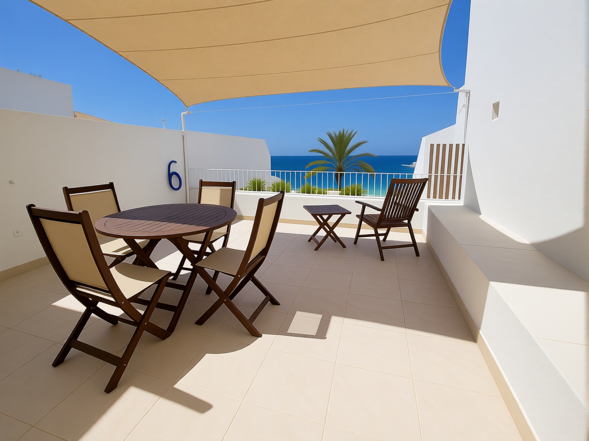 Beachfront flat in Sant Josep de sa Talaia