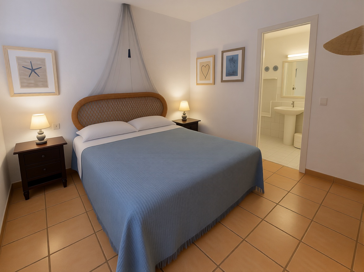 Beachfront flat in Sant Josep de sa Talaia — Bedroom