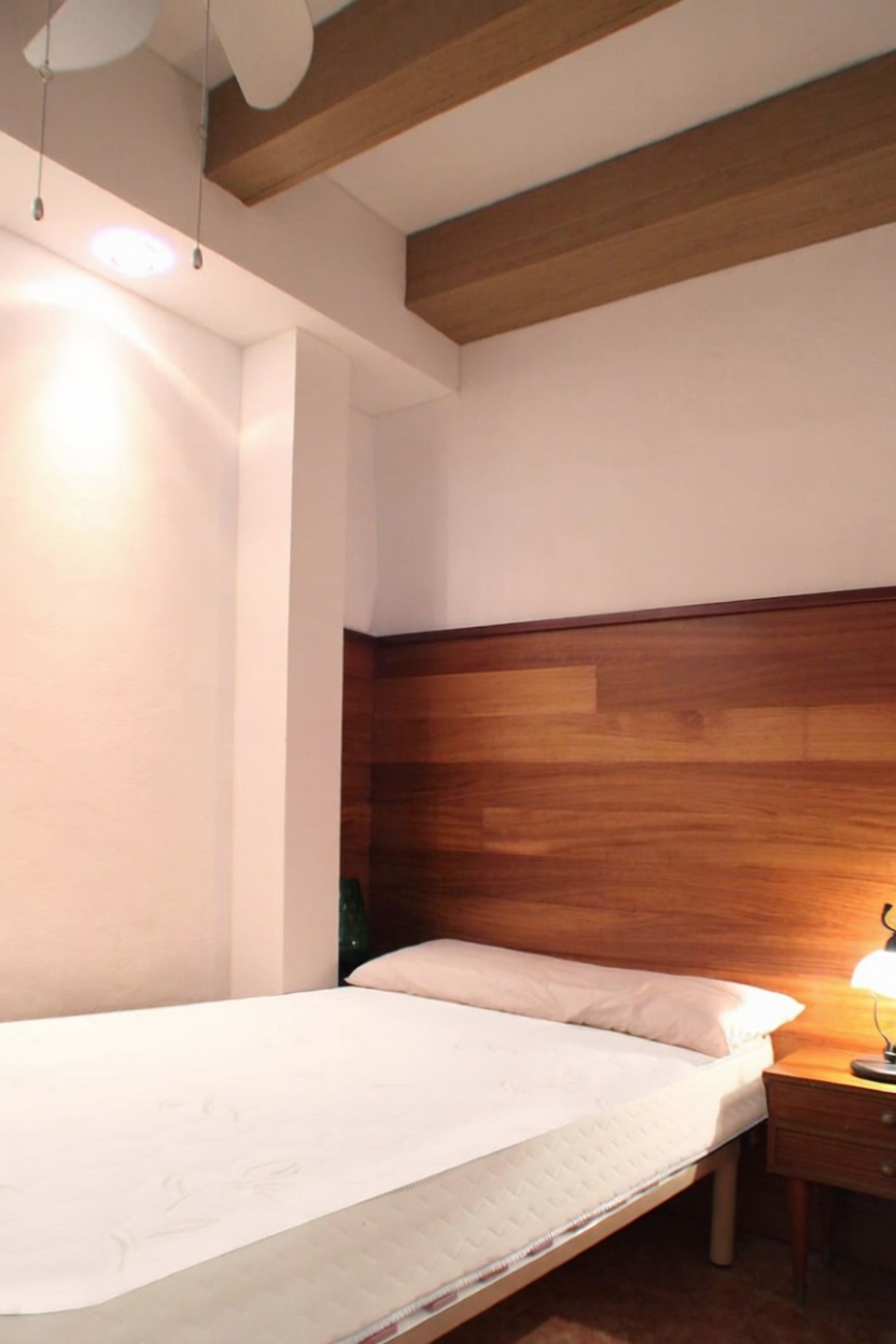 Chalet with direct beach access in Eivissa — Bedroom