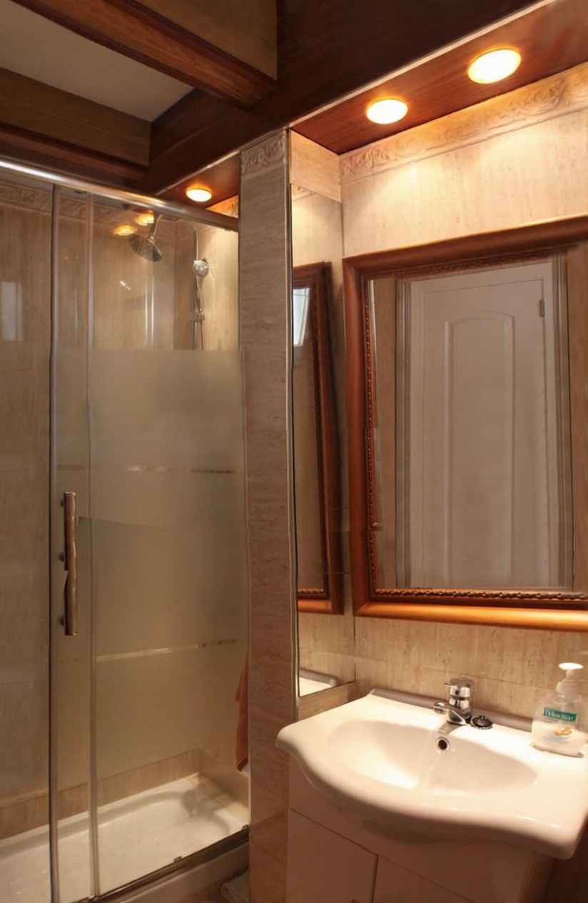 Chalet with direct beach access in Eivissa — Bathroom