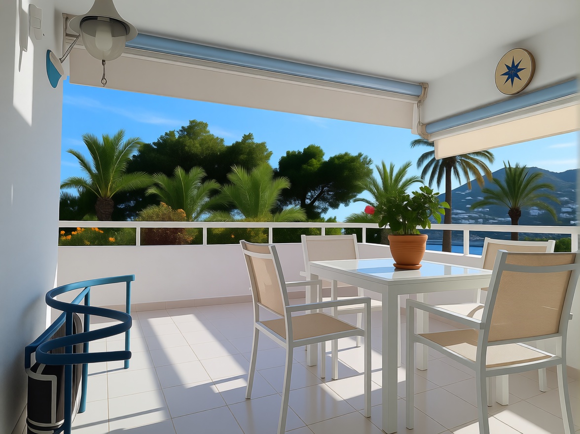 Wohnung in erste Strandlinie in Santa Eulalia del Río