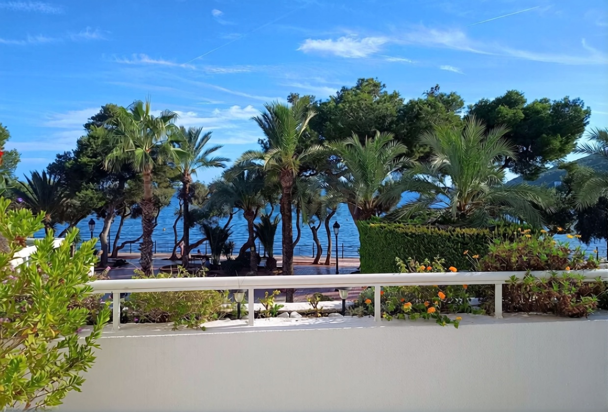 Appartement en première ligne de plage à Santa Eulalia del Río — Vue mer