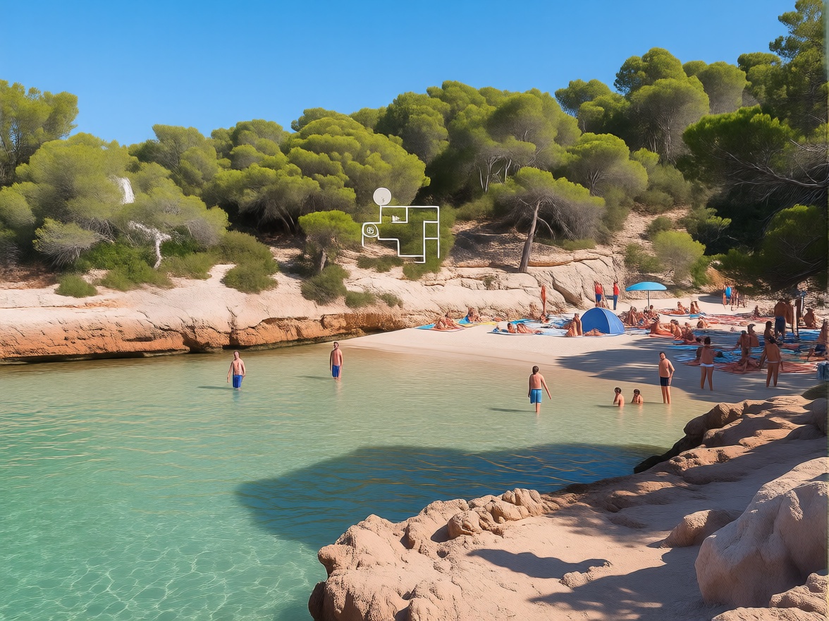 Beachfront flat in Sant Antoni de Portmany