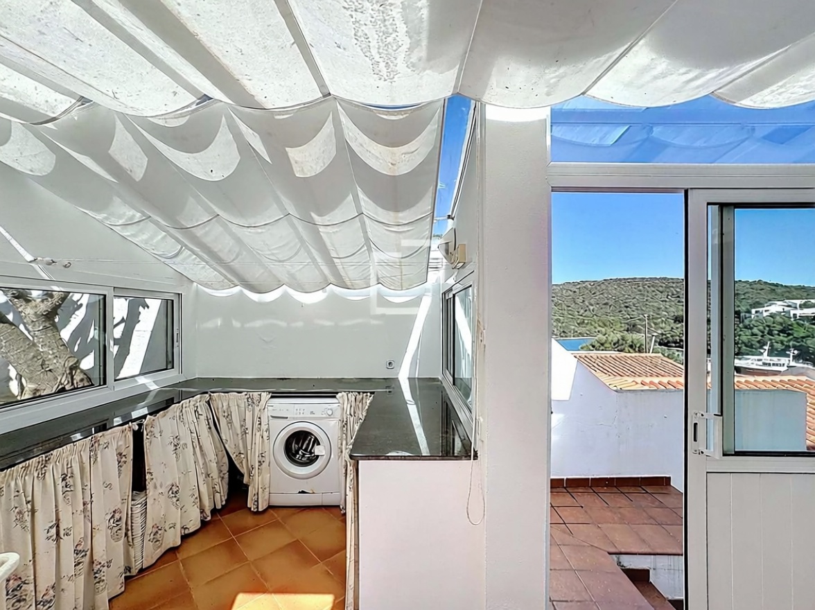 Chalet mit direkter Strandzugang in Maó/Mahón — Schlafzimmer