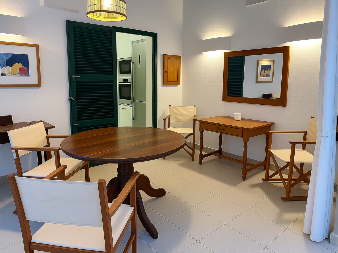 Chalet with direct beach access in Es Mercadal — Dining room