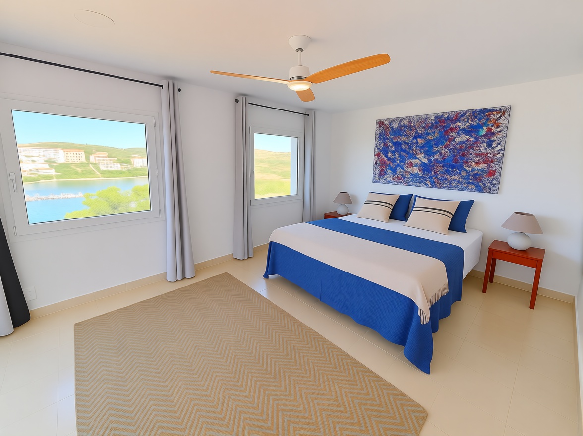Chalet mit direkter Strandzugang in Maó/Mahón — Schlafzimmer