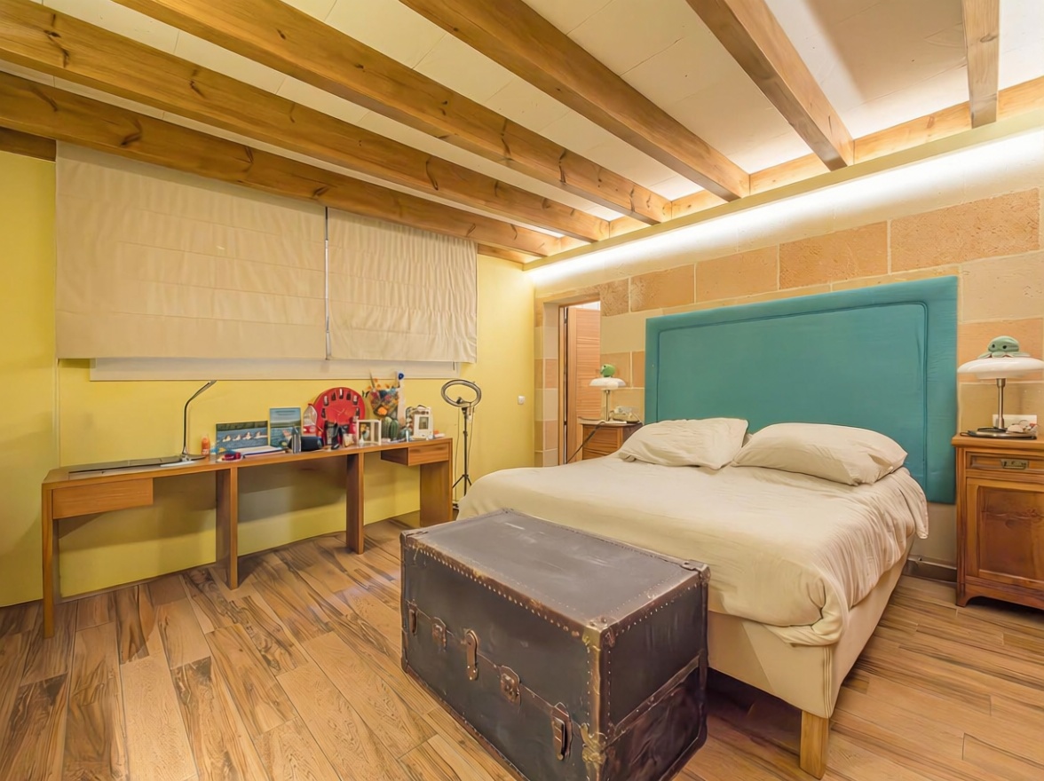 Chalet mit direkter Strandzugang in Maó/Mahón — Schlafzimmer