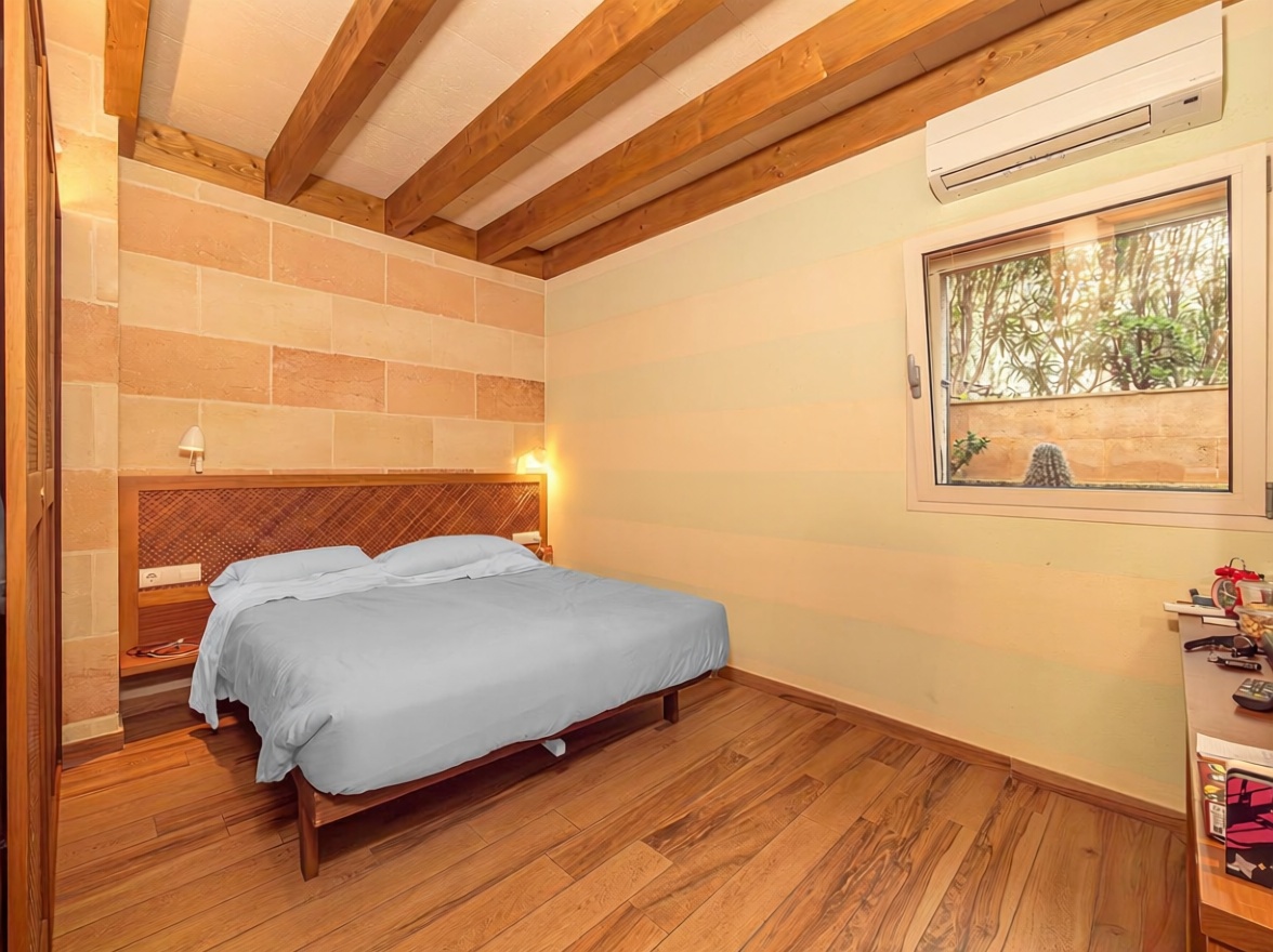 Chalet mit direkter Strandzugang in Maó/Mahón — Schlafzimmer
