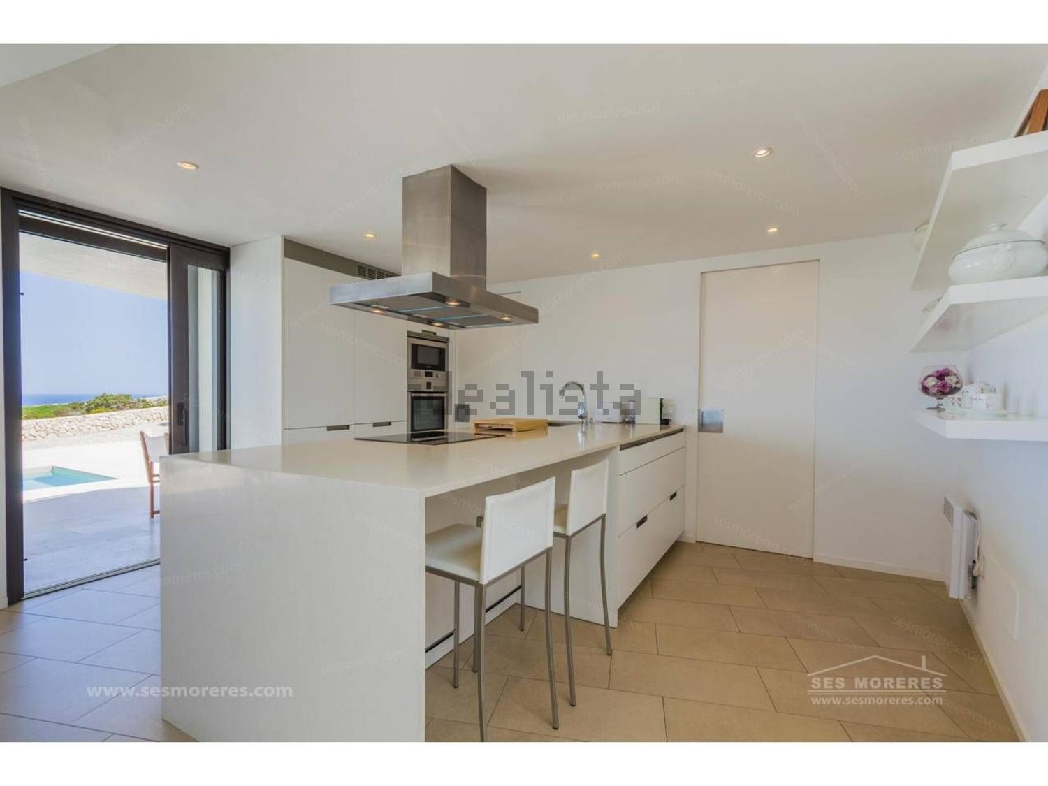 Chalet mit direkter Strandzugang in Ciutadella — Küche