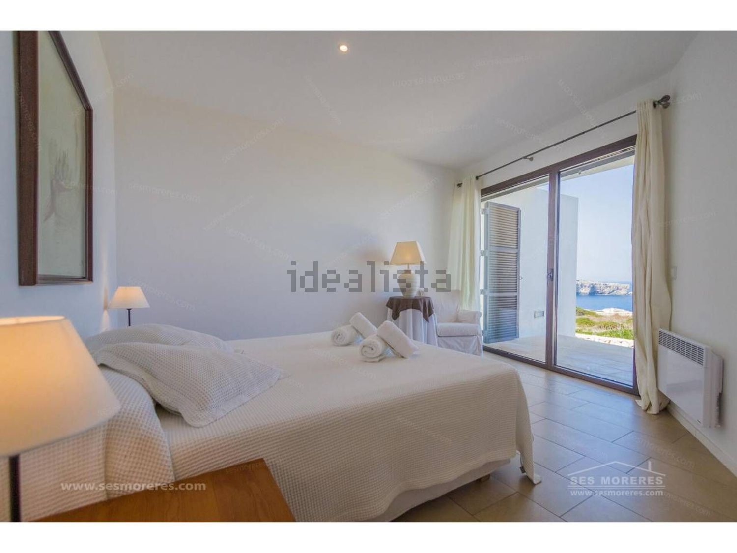 Chalet mit direkter Strandzugang in Ciutadella — Schlafzimmer