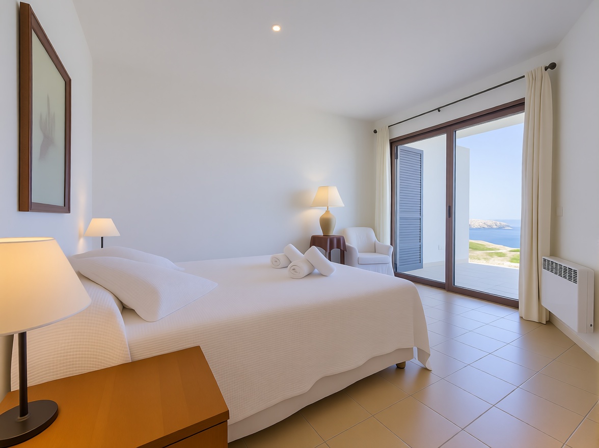 Chalet with direct beach access in Ciutadella — Bedroom
