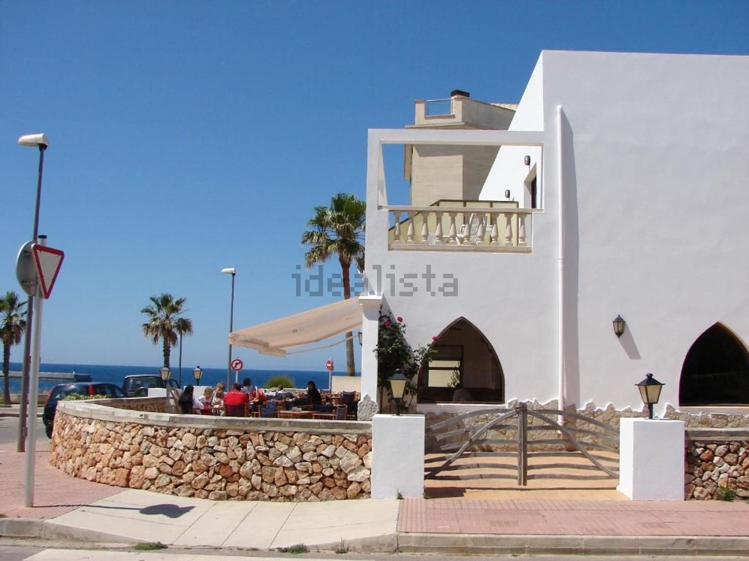 Chalet mit direkter Strandzugang in Ciutadella — Meerblick