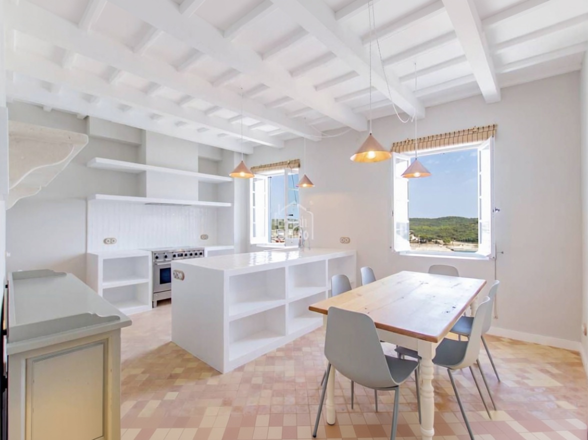 Chalet con acceso directo a playa en Maó — Cocina