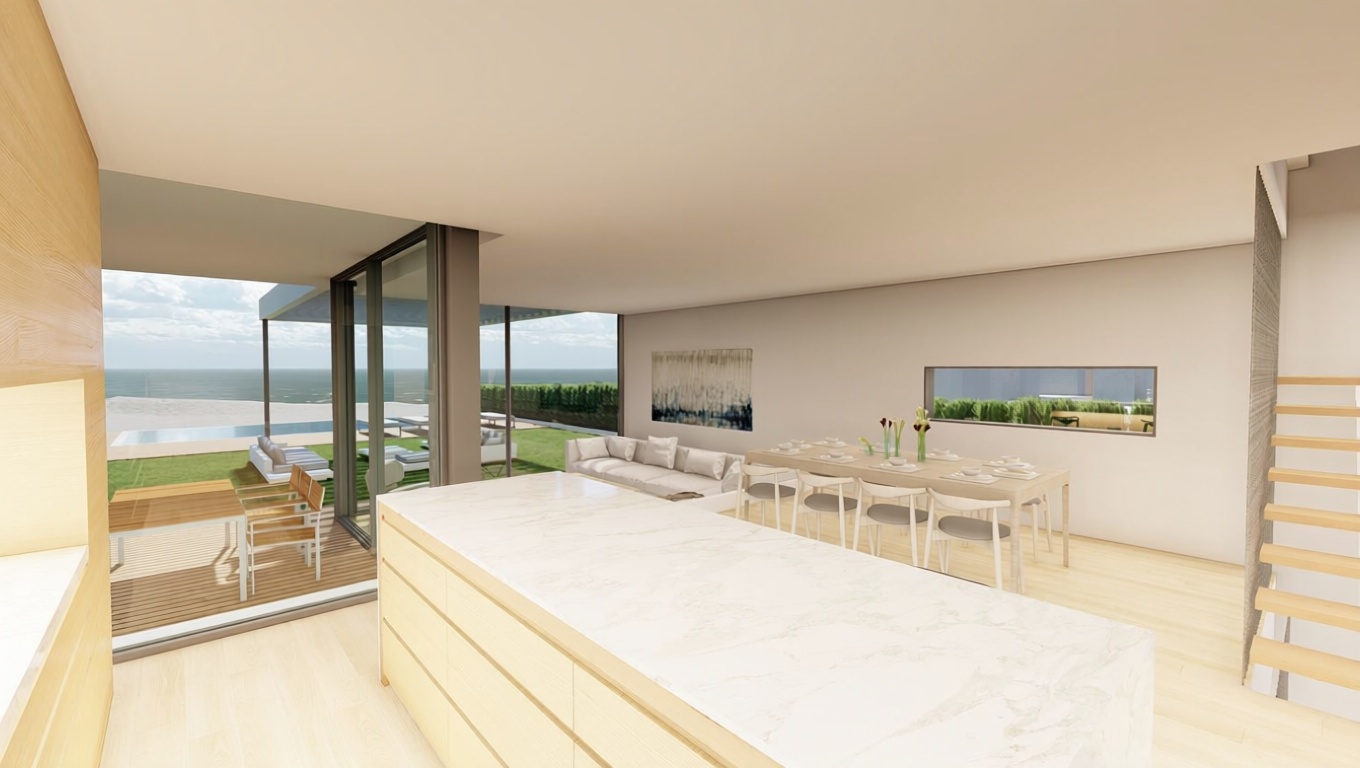 Chalet with direct beach access in Ciutadella — Kitchen