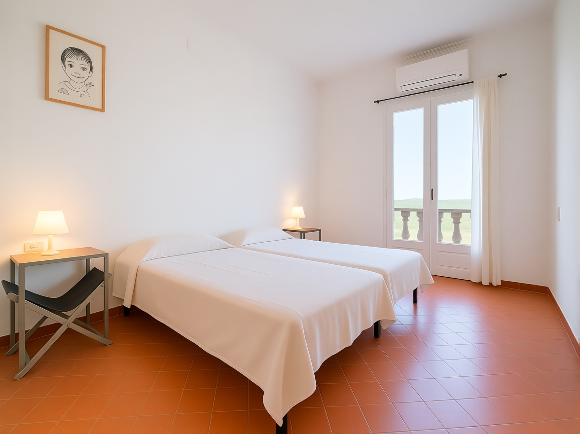 Chalet con acceso directo a playa en Maó — Dormitorio
