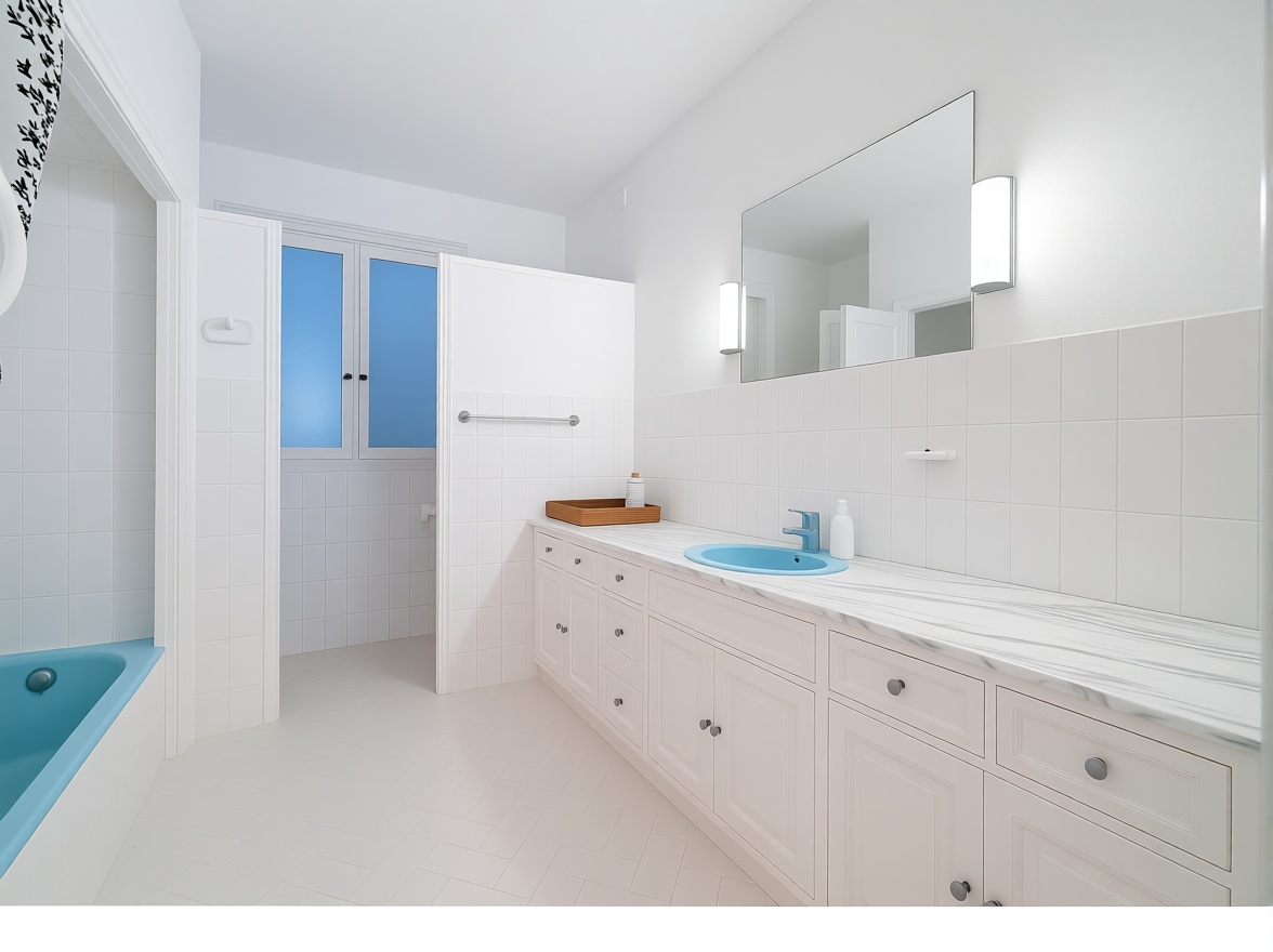 Chalet con acceso directo a playa en Maó — Baño